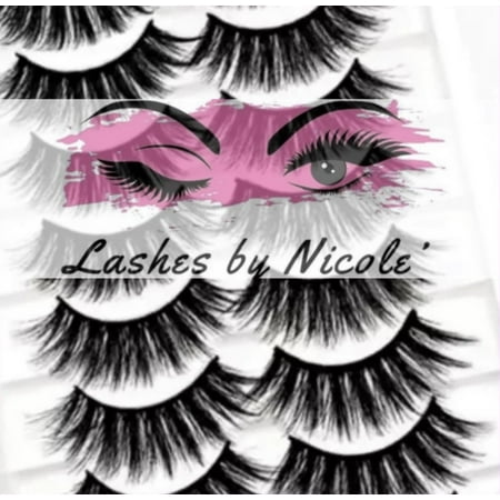 Lashes by Nicole' FLASHY False Eyelashes, 1 Pair