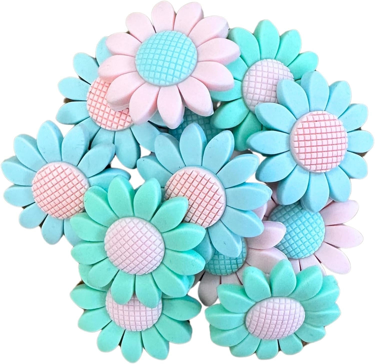 Sunflower Beadable Pen Making Kit - 12 Sets With Silicone Beads & Charms | DIY Craft Pen For Teens & Adults