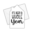 thumbnail image 1 of Lashicorn Home Anniversary Cards for Realtor Housiversary Bulk 25 Cards + Envelopes Included 5 x 7 inches Marketing Cards for Clients 1 Year House Anniversary postcard opens with business card slot, 1 of 8