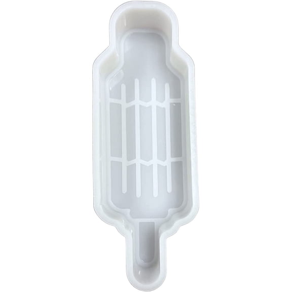 Bomb Pop Car Freshie Silicone Mold American 4th of July Popsicle Red White Blue 5.5x1.5x0.8 inches for Scented Aroma Beads Starter Kit Heat Resistant to 450 F Degrees Oven Bake