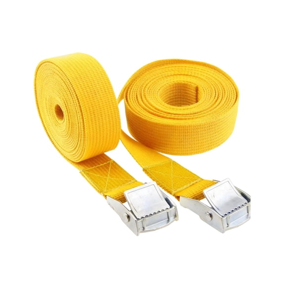 Lashing Strap, Tension Strap, Fastening Strap With Zinc Alloy Buckle, Polypropylene Strapping Strap For Camping, Luggage, Packages, Transportation