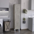 thumbnail image 1 of Laska Storage Cabinet, Broom Hangers, 1 Door, 1 of 7