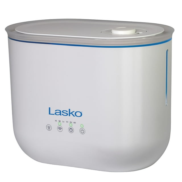 Lasko 0.92 Gallon, 18-Hour Cool Mist Ultrasonic Humidifier with Timer, 370 Sq. ft., UH250