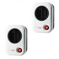 thumbnail image 1 of Lasko 101 MyHeat Portable Personal Electric 200W Ceramic Space Heater (2 Pack), 1 of 4