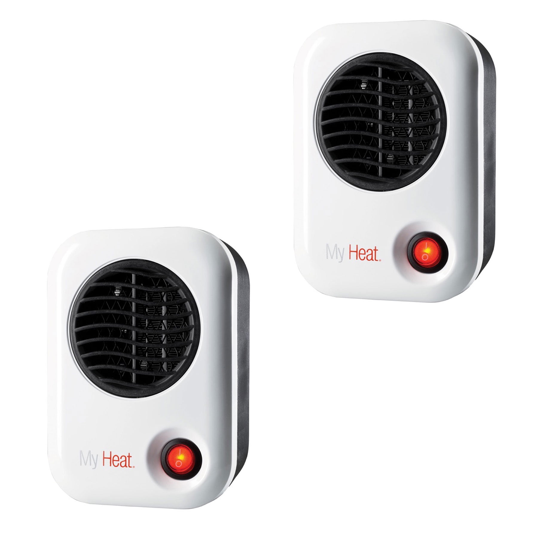 Lasko 101 MyHeat Portable Personal Electric 200W Ceramic Space Heater (2  Pack) - Walmart.com
