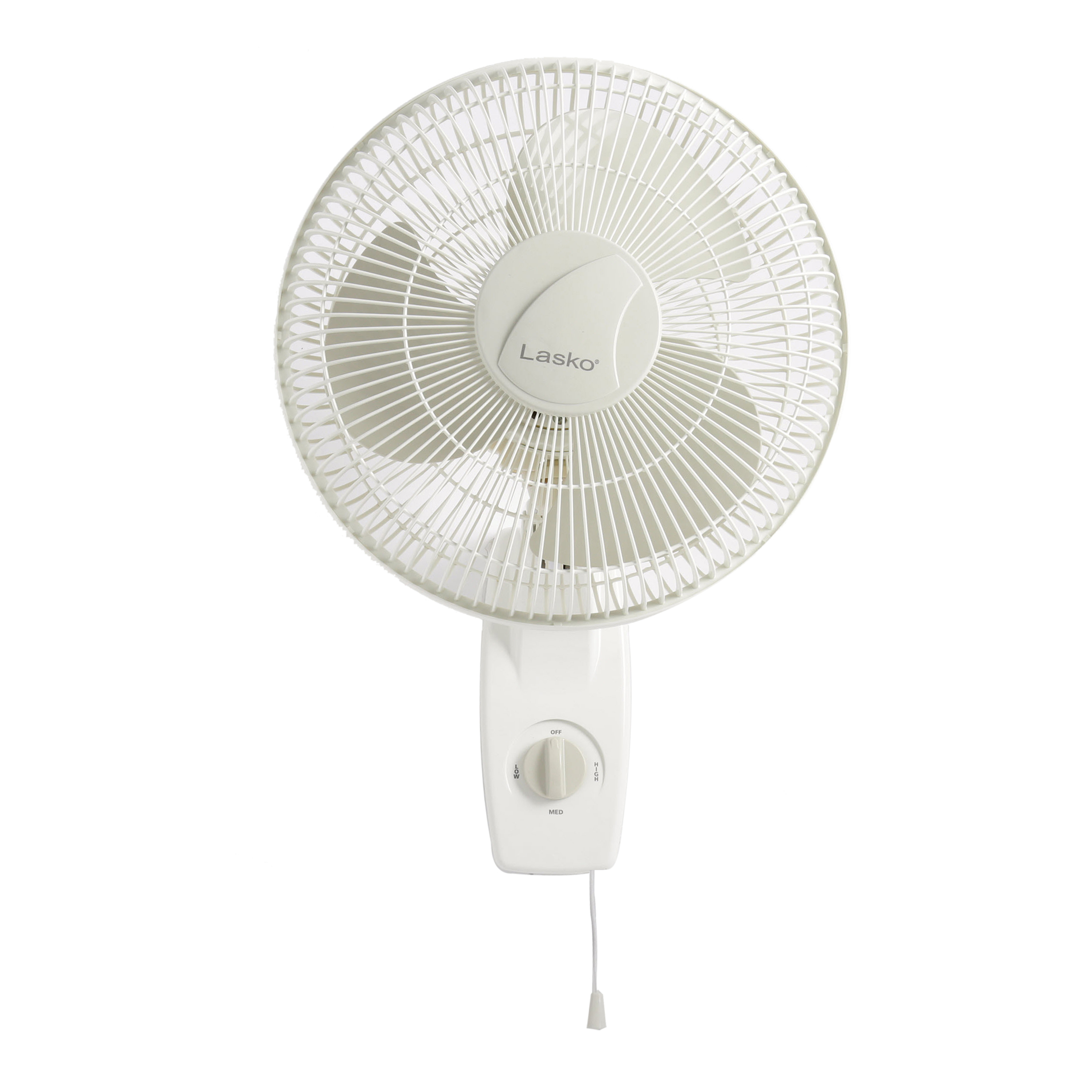 Lasko 12" Oscillating Wall Mount 3-Speed Fan, Model #3012, White - image 1 of 9