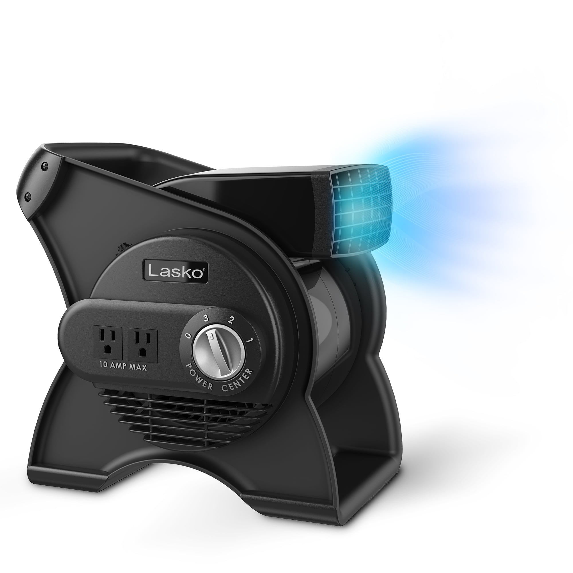 Lasko 12" Black High Velocity Pivoting Utility Fan