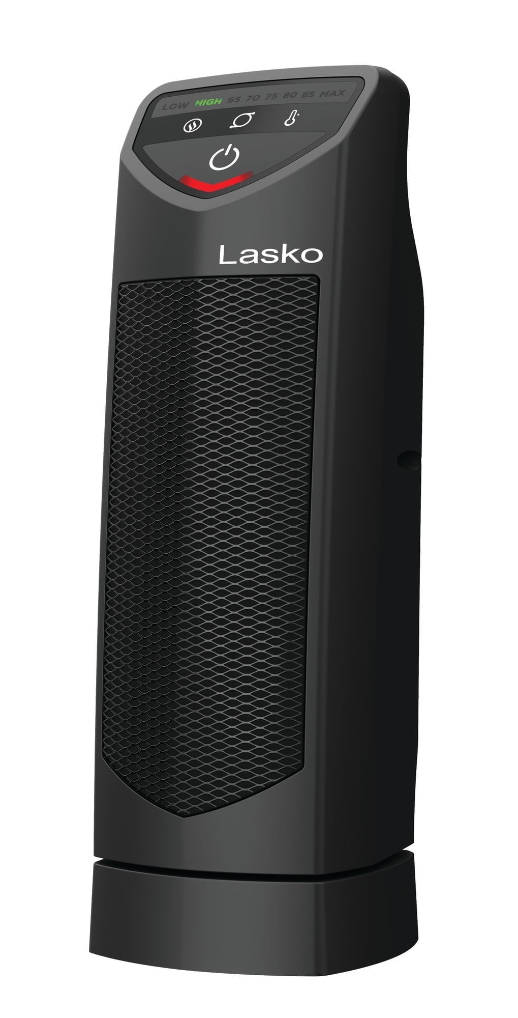 Lasko 14" 1500W Oscillating Ceramic Electric Tower Space Heater, Black, CT14320