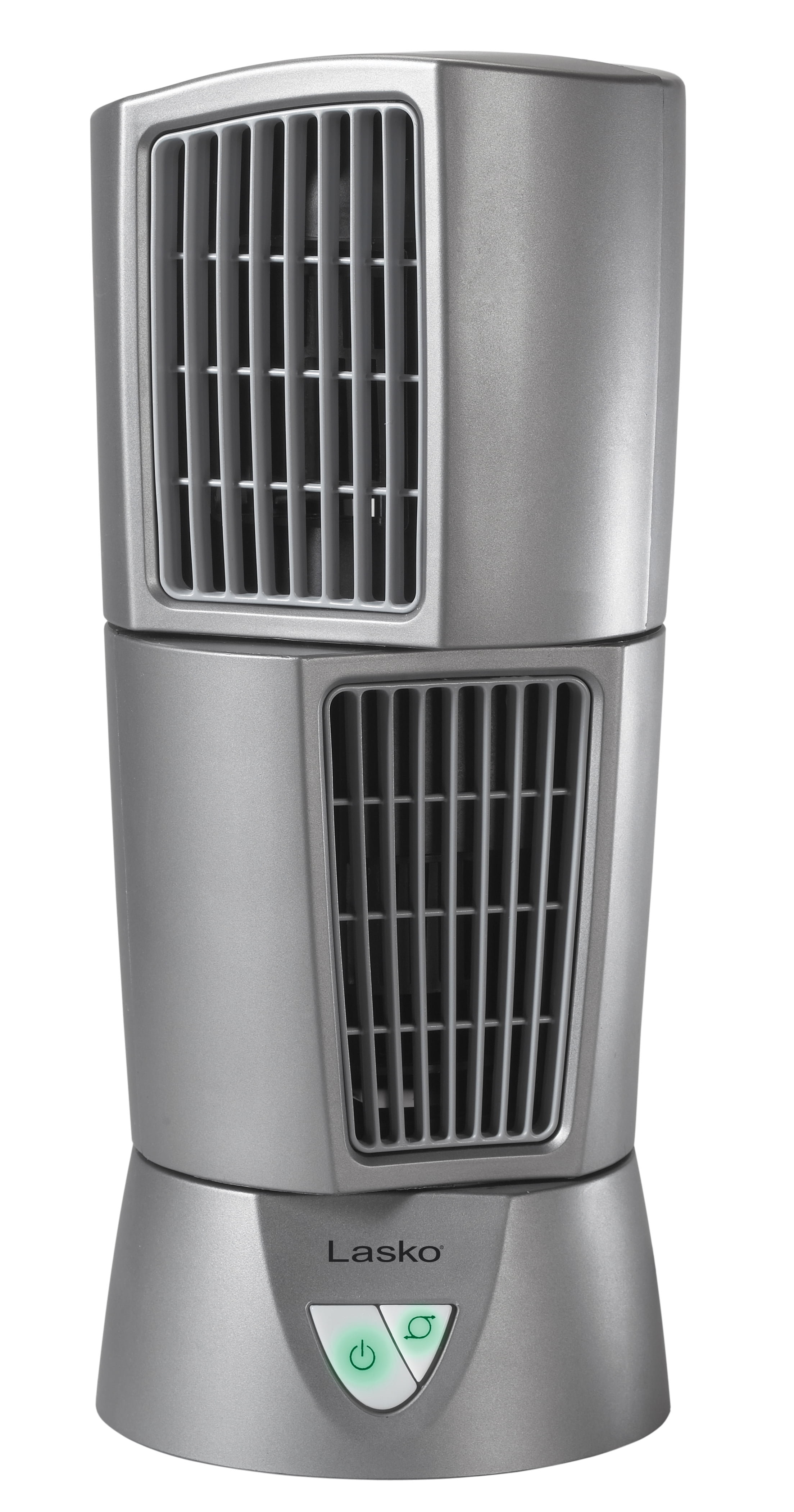 Lasko 14 Platinum Desktop Wind Tower 3-Speed Oscillating Table Fan, 4910,  Gray - Walmart.com