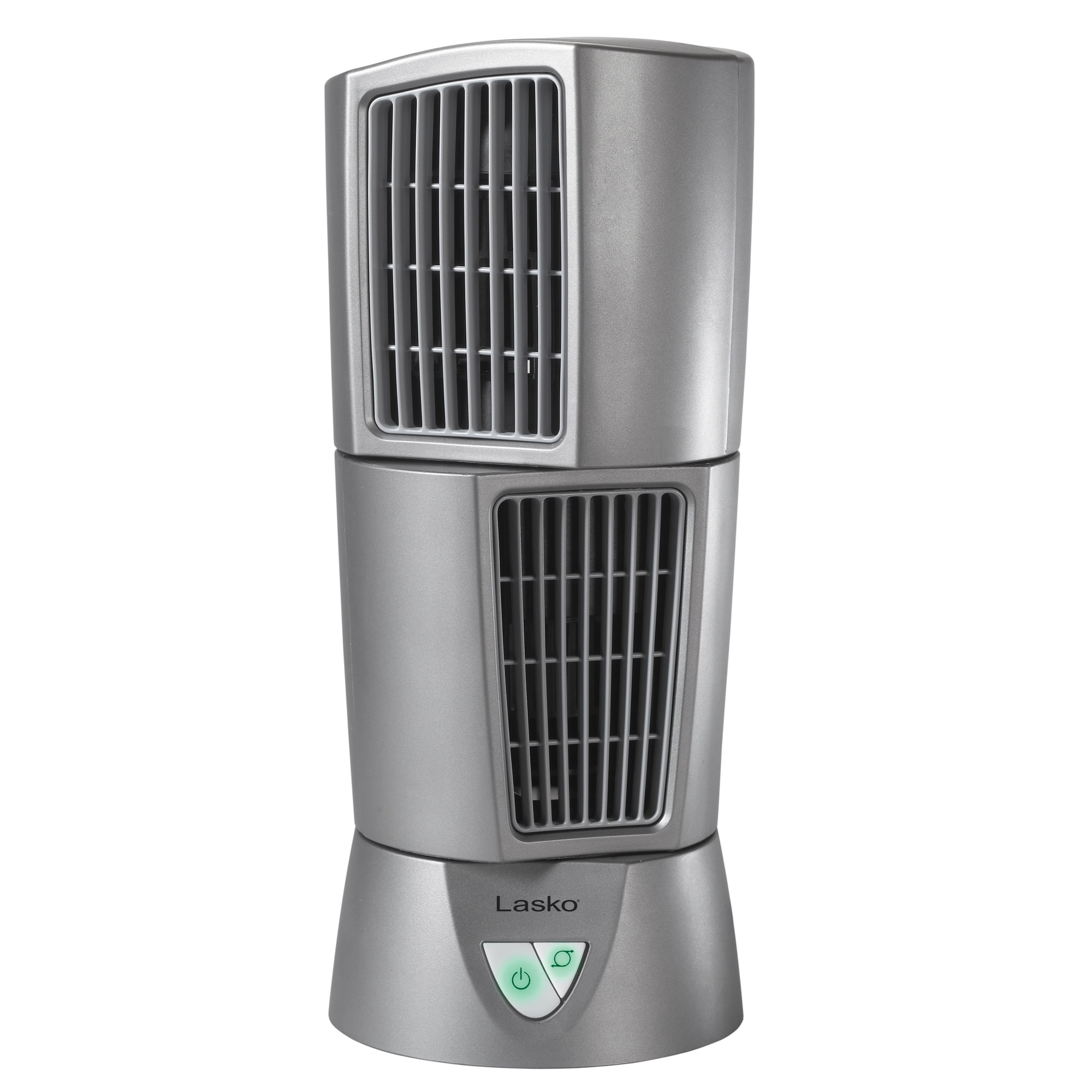 Lasko 14 Platinum Desktop Wind Tower 3-Speed Oscillating Table Fan, 4910,  Gray - Walmart.com