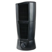 Lasko Wind Tower 14" 2-Speed Oscillating Multi-Directional Table Fan, Black, T14305