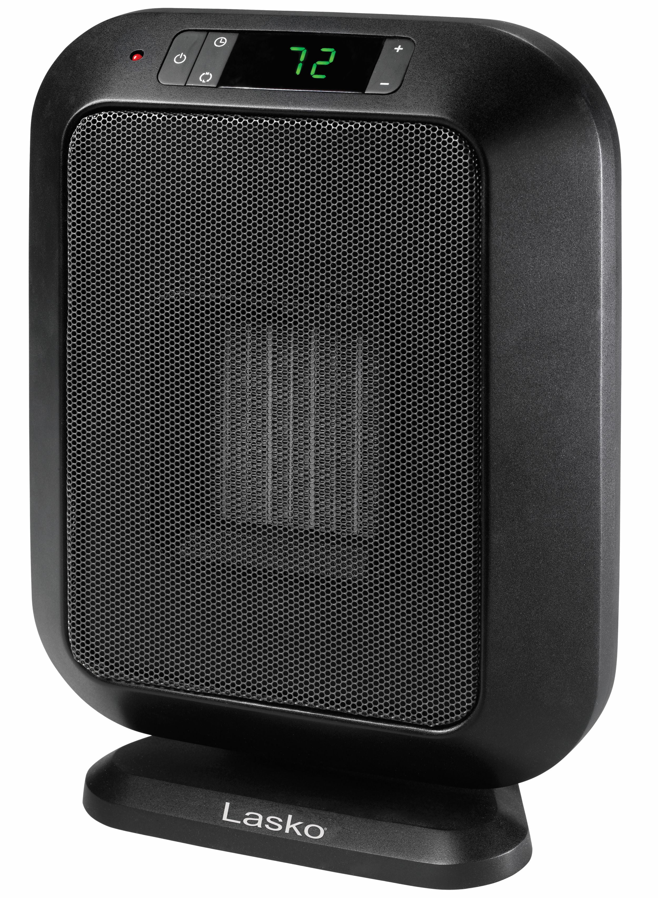 Lasko 15" Electric 1500-Watt Flat Panel Ceramic Heater, Model 6221, Black, New