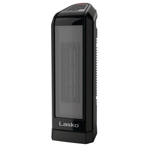 Lasko 1500-Watt 16 in. Electronic Ceramic Tower Space Heater with Remote Control and Adjustable Thermostat