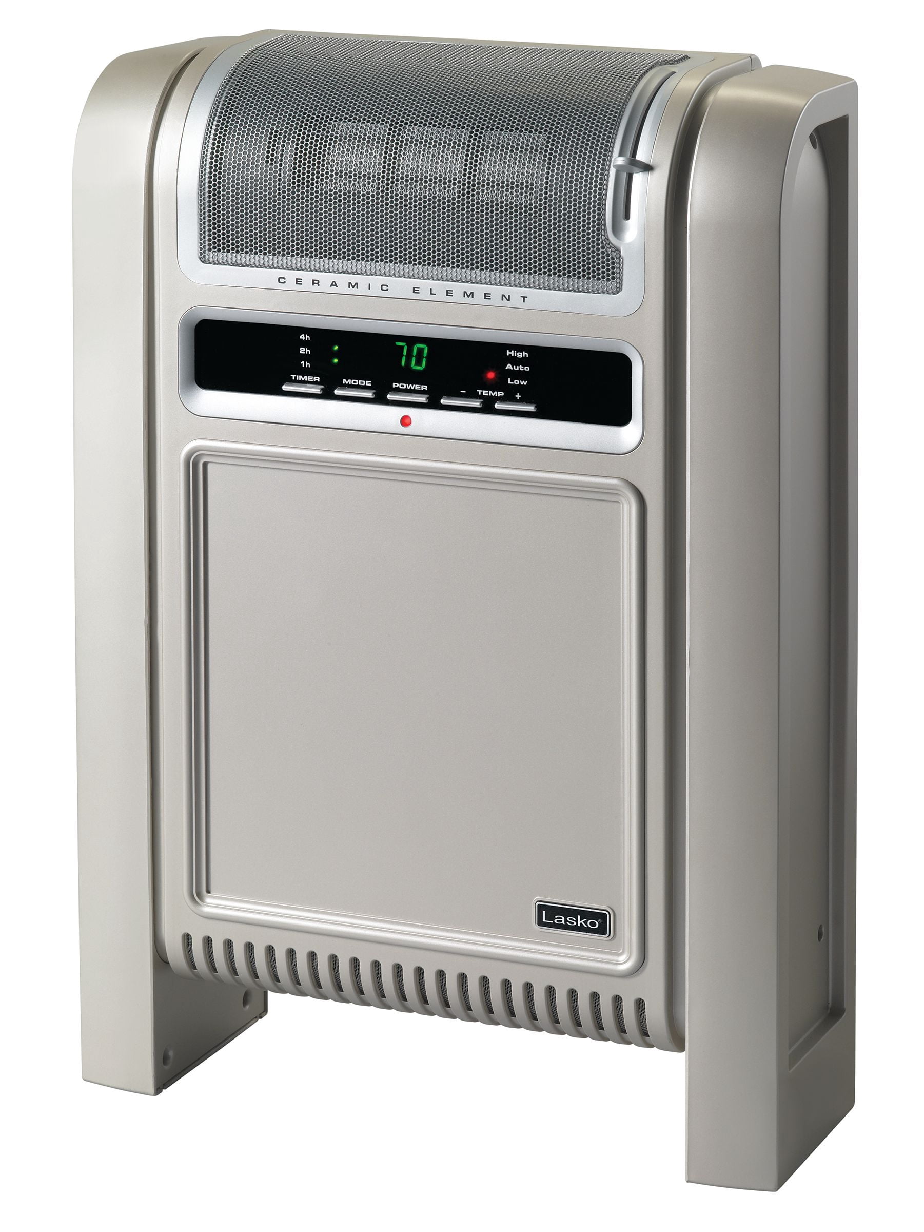 Lasko 1500W Ceramic Cyclonic Oscillating Electric Console Space Heater with  Timer, 758000 - Walmart.com