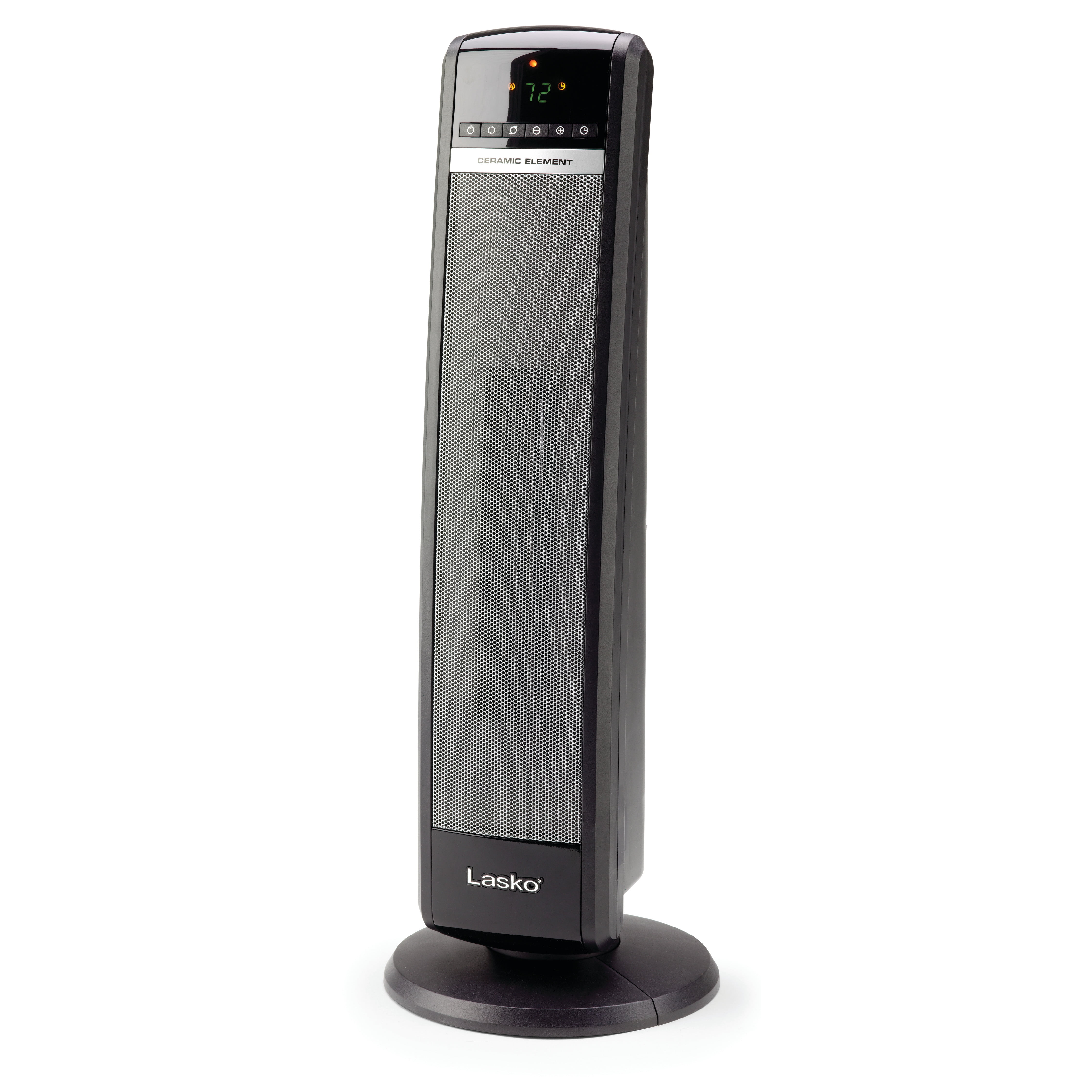 Lasko 1500W Ceramic Electric Tower Space Heater with Remote Control,  CT30750, Black - Walmart.com