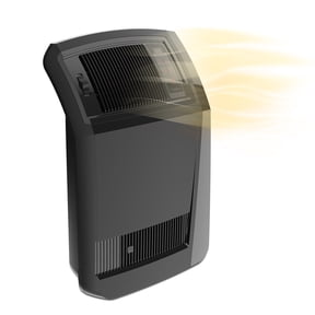 Lasko 23" 1500W Cyclonic Ceramic Console Electric Space Heater with Timer, Black, CC24925