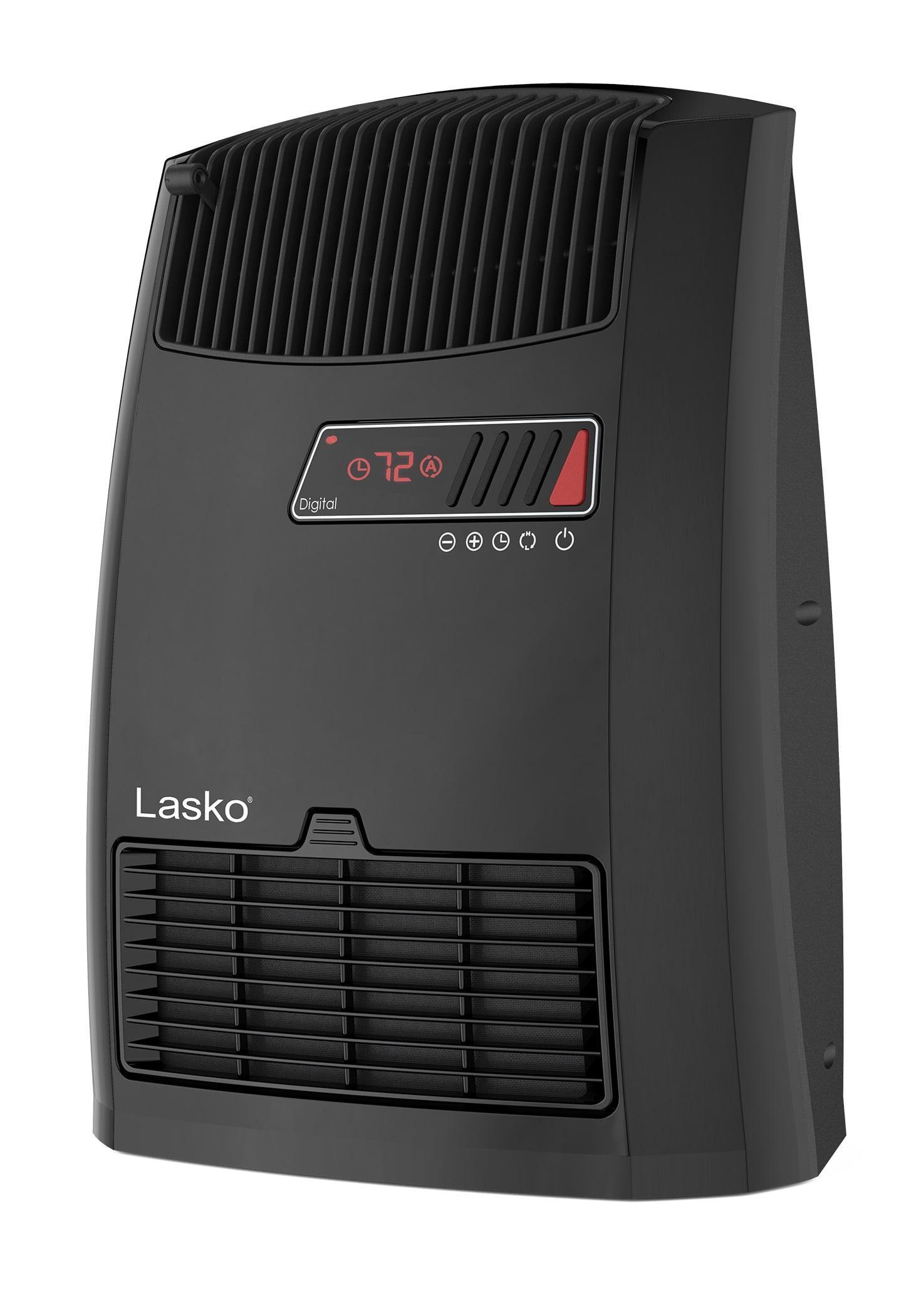 Lasko 1500W Electric Ceramic Space Heater with Timer and Thermostat,  CC13700, Black - Walmart.com