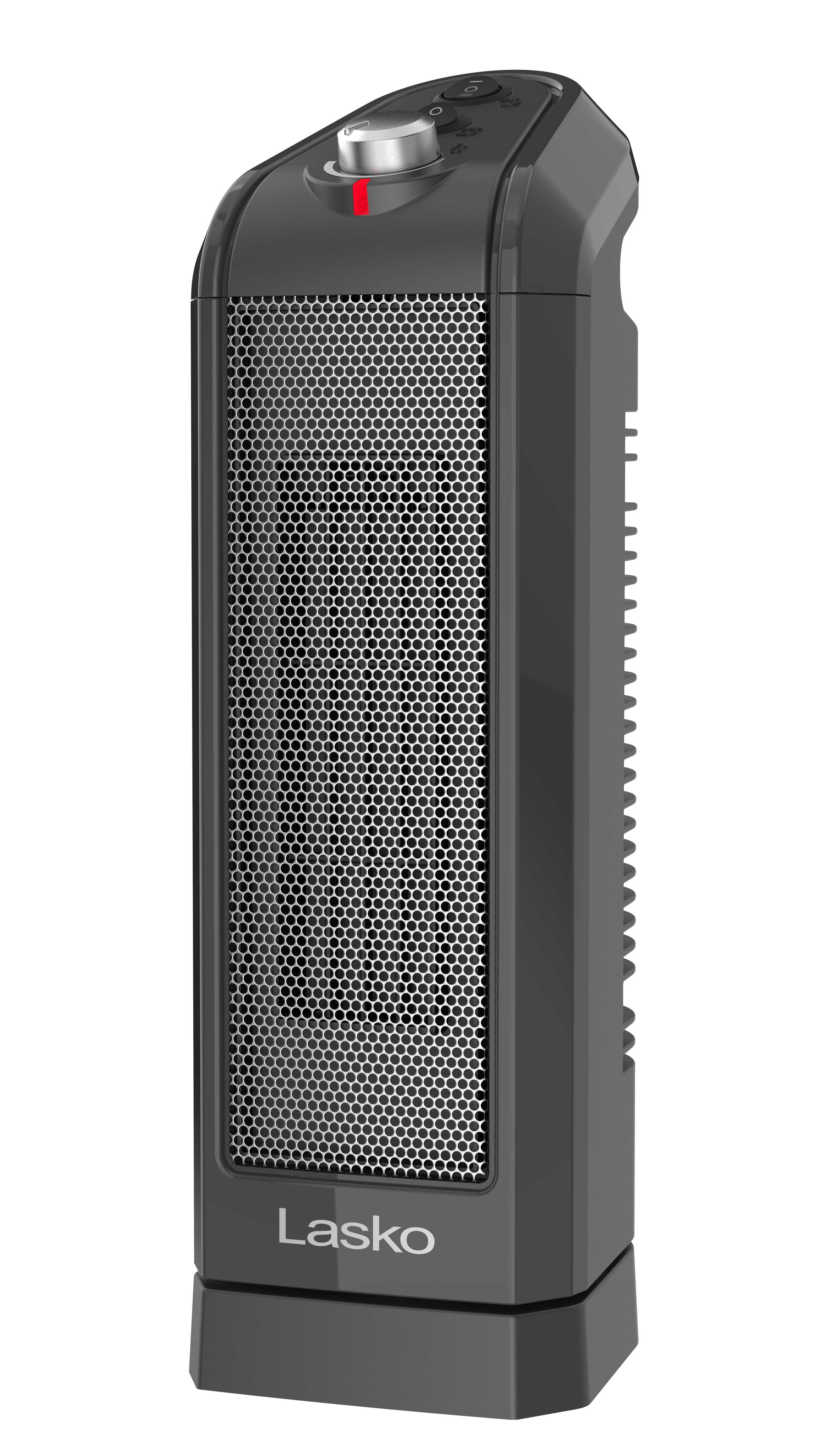 Lasko 1500W Electric Oscillating Ceramic Tower Space Heater, CT16451, Gray  - Walmart.com
