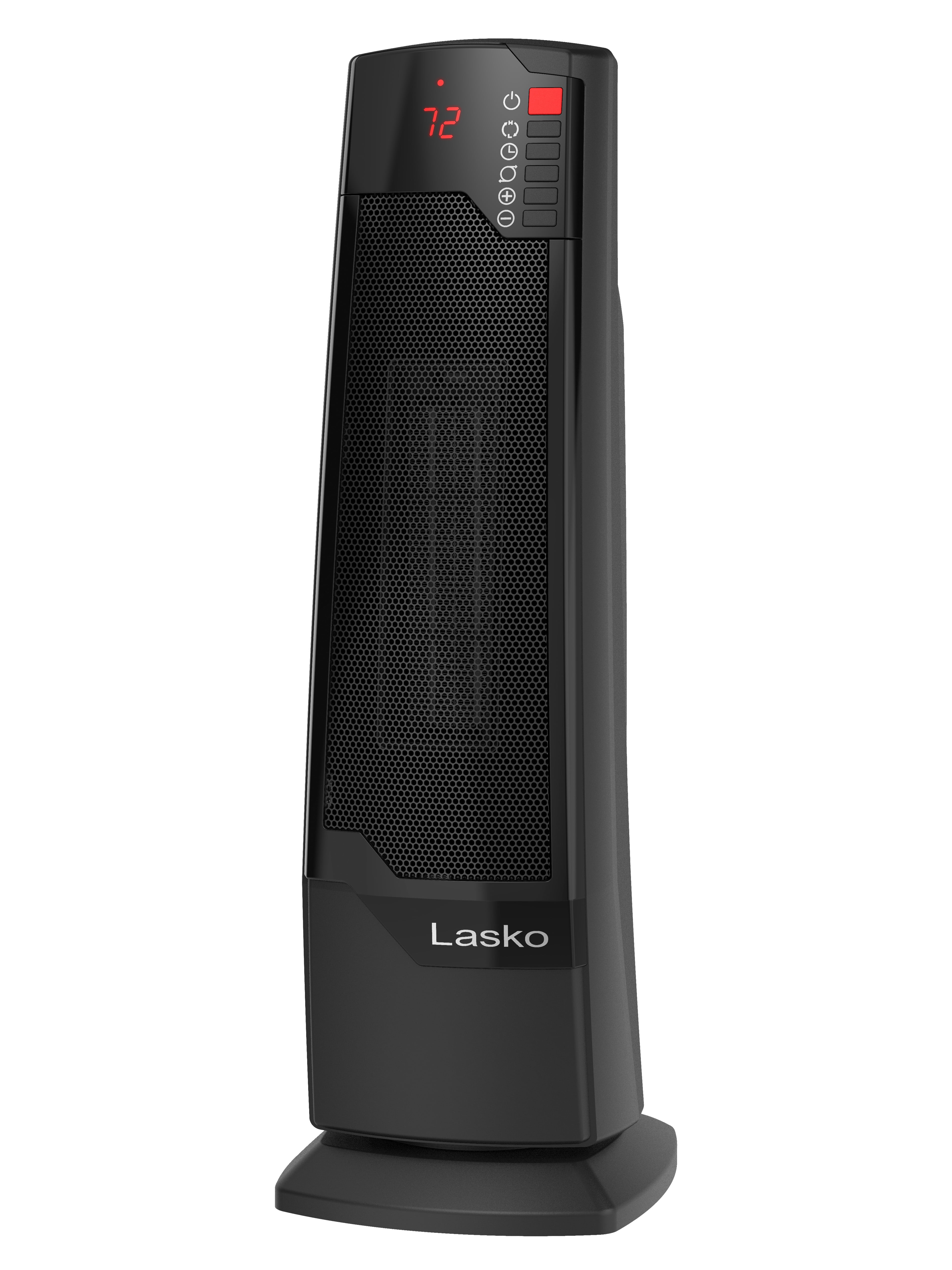 Lasko 1500W Oscillating Ceramic Tower Electric Space Heater with Remote,  CT22835, Black - Walmart.com