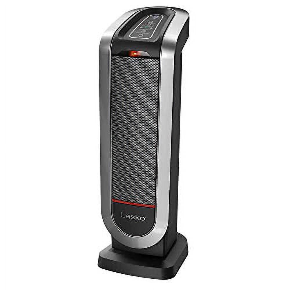 Lasko 1500W Oscillating Ceramic Tower Electric Space Heater with Remote Control, CT22425