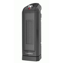 Lasko 16" 1500W Electric Oscillating Ceramic Tower Space Heater, Gray, CT16451, New