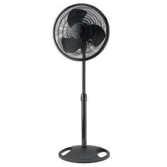 Lasko 16" 3 Speed Oscillating Pedestal Fan, Black