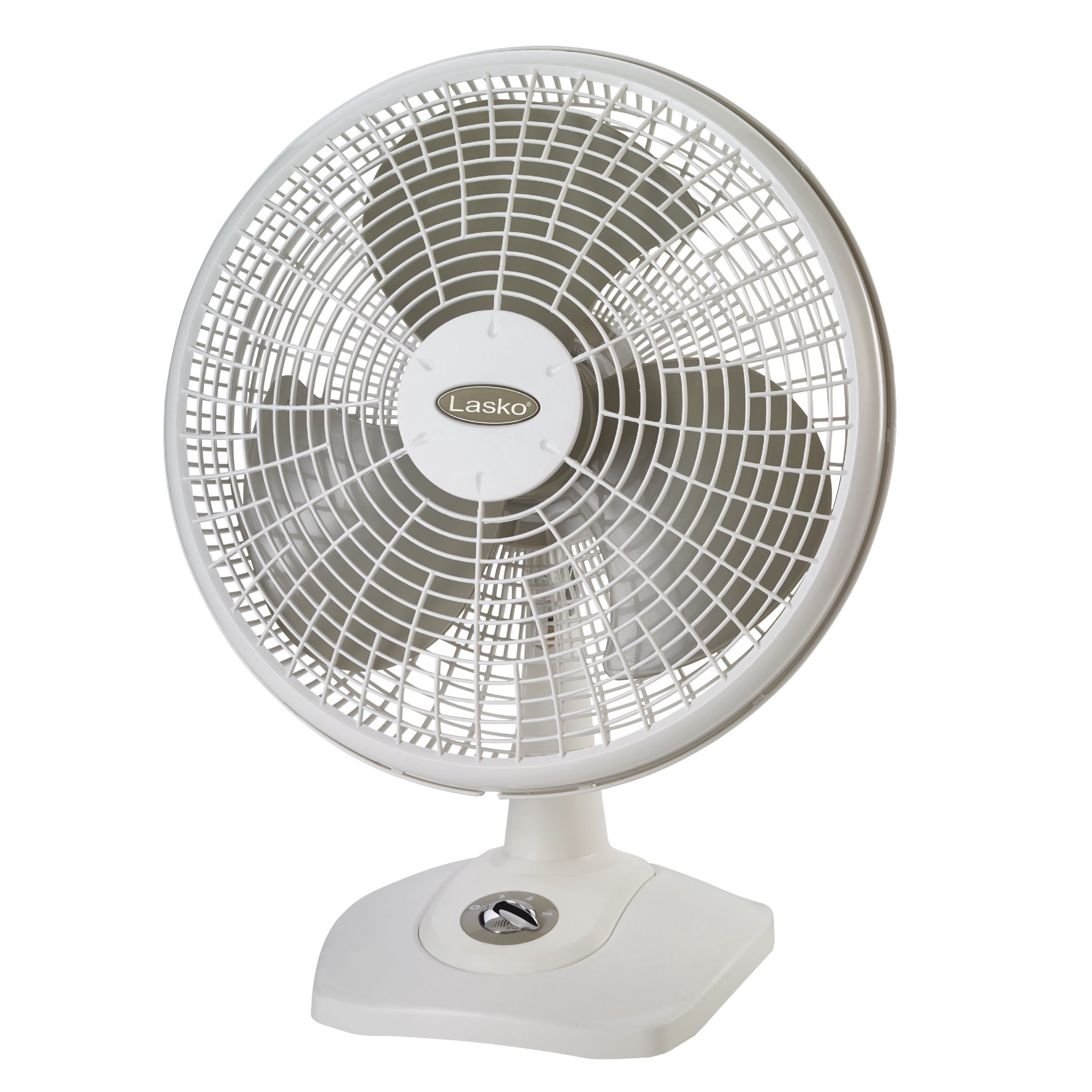 Lasko 16 3-Speed Oscillating Performance Table Fan with Tilt-back, 2506,  White - Walmart.com