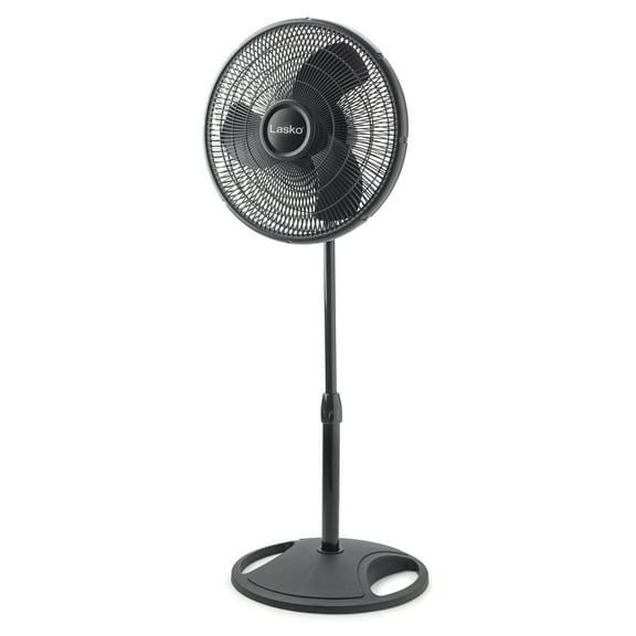 Open Box Lasko 16 Inch Oscillating 3 Speed Adjustable Tilting Pedestal Fan