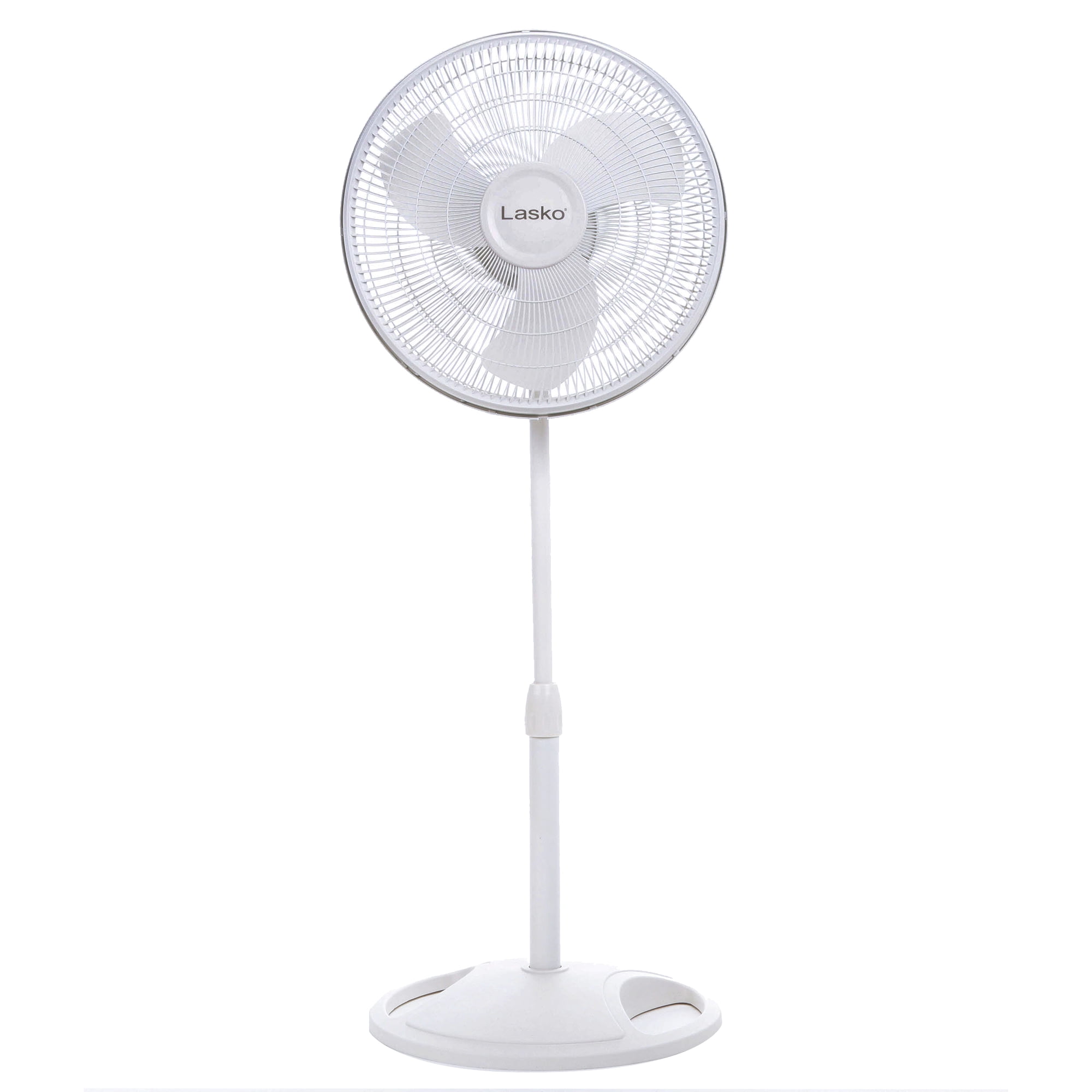 Lasko 16 Oscillating 3-Speed Pedestal Fan, 2520, White - Walmart.com
