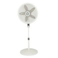 thumbnail image 1 of Lasko 18" Cyclone Pedestal 3-Speed Fan, Model #1885, White with Remote, 1 of 10