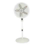 Lasko 18 Cyclone Pedestal 3-Speed Fan, Model #1885, White with Remote