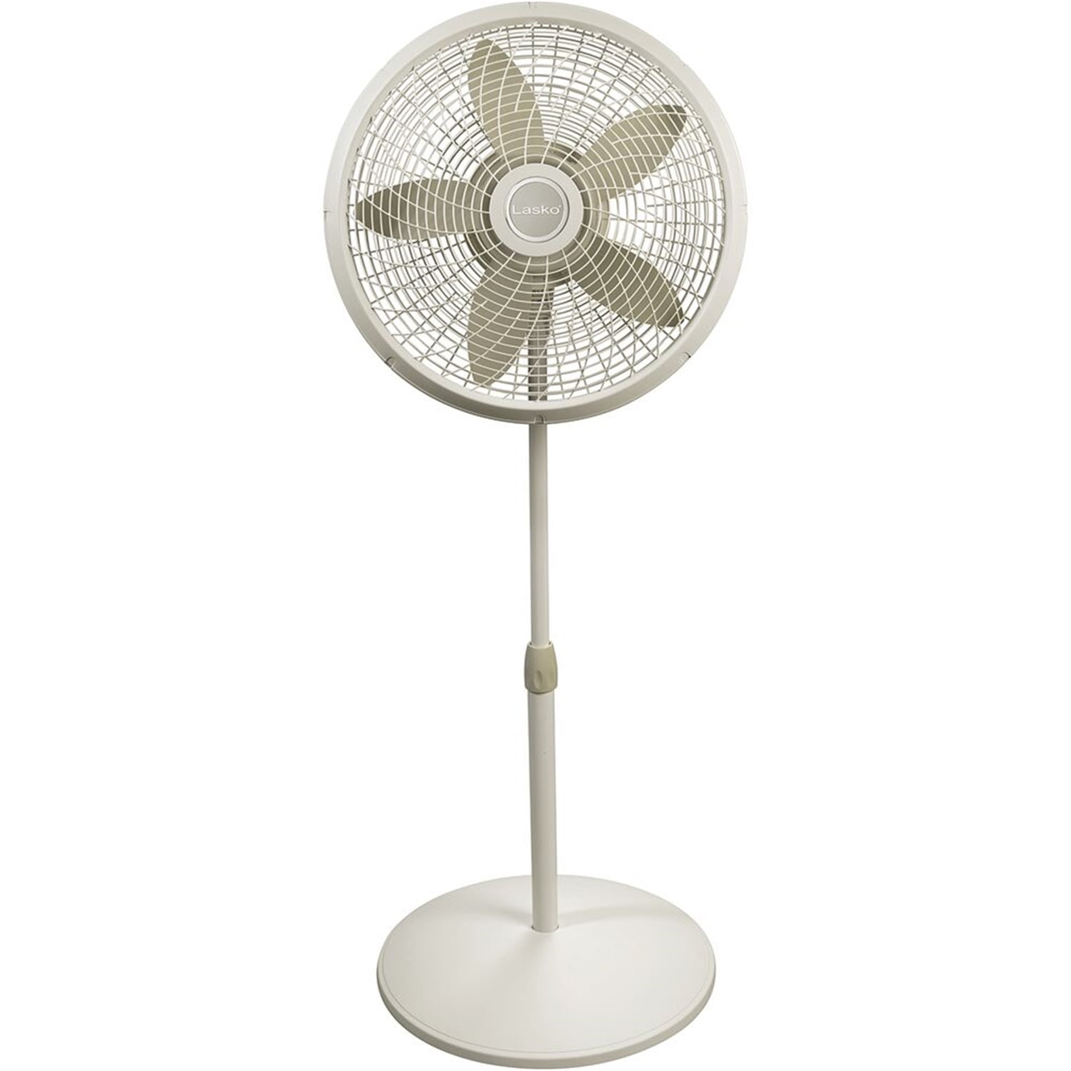 Lasko 18 In. Cyclone Pedestal Fan, White