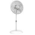 thumbnail image 1 of Lasko 18-inch Oscillating 3-Speed Elegance & Performance Pedestal Fan, 1820, White, 1 of 14