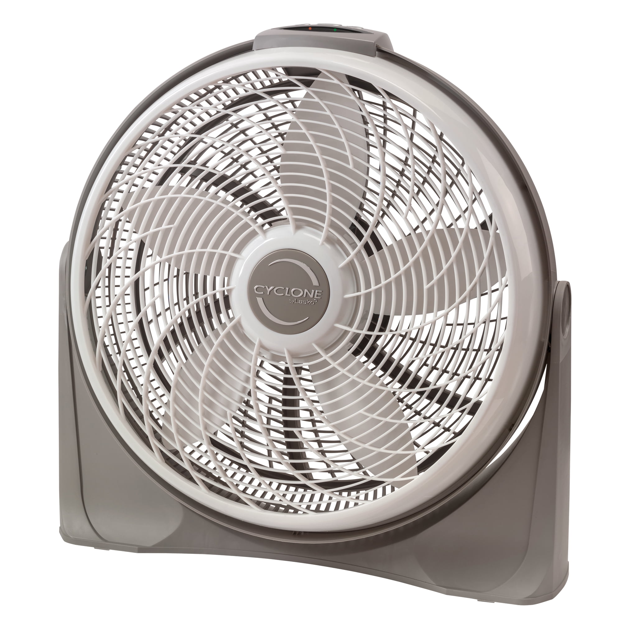 Lasko 20 Cyclone Air Circulator Pivoting Floor Fan with Remote, 3542,  Gray, 23.5L, New - Walmart.com
