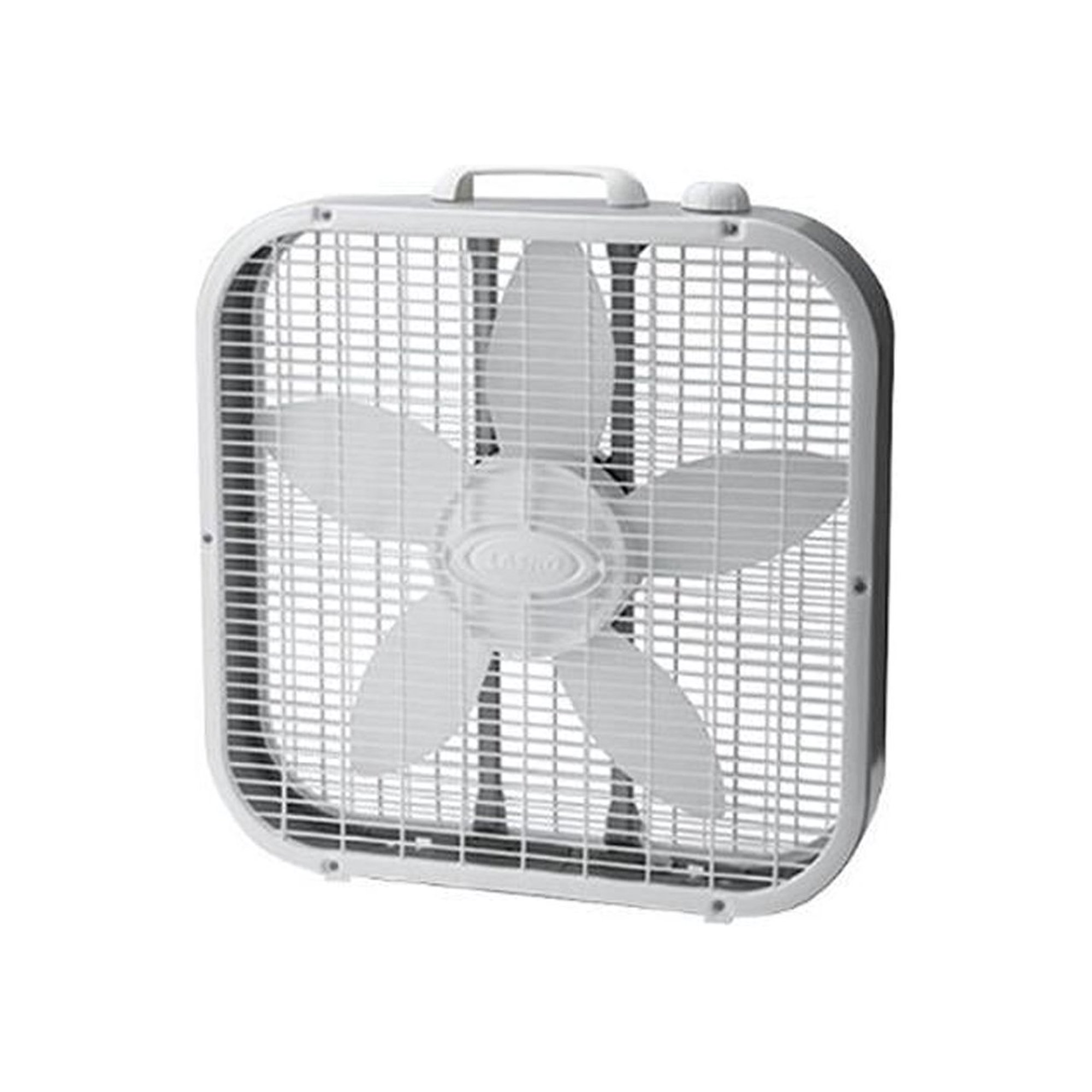 Lasko 20 Energy Efficient 3-Speed Box Fan with Carry Handle, 3733, White,  20.5, New - Walmart.com