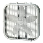 Lasko 20 3-Speed Energy Efficient Box Fan, White, B20201