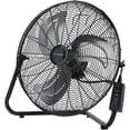 thumbnail image 1 of Lasko 20" High Velocity Floor Fan with QuickMount Wall Mount and Remote Control in Black, 1 of 2