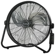 Lasko 20" High Velocity Floor Fan, Wall Mount Option and Remote, Black, H20685