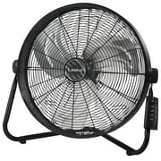 Lasko 20" High Velocity Floor Fan, Wall Mount Option and Remote, Black, H20685