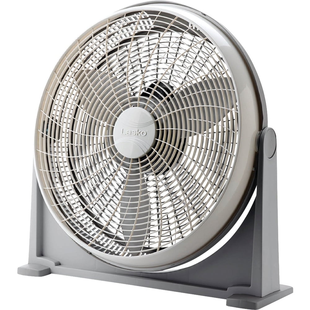 Lasko 20 In. 3-Speed Gray Air Circulator Floor Fan A20100 A20100 549338