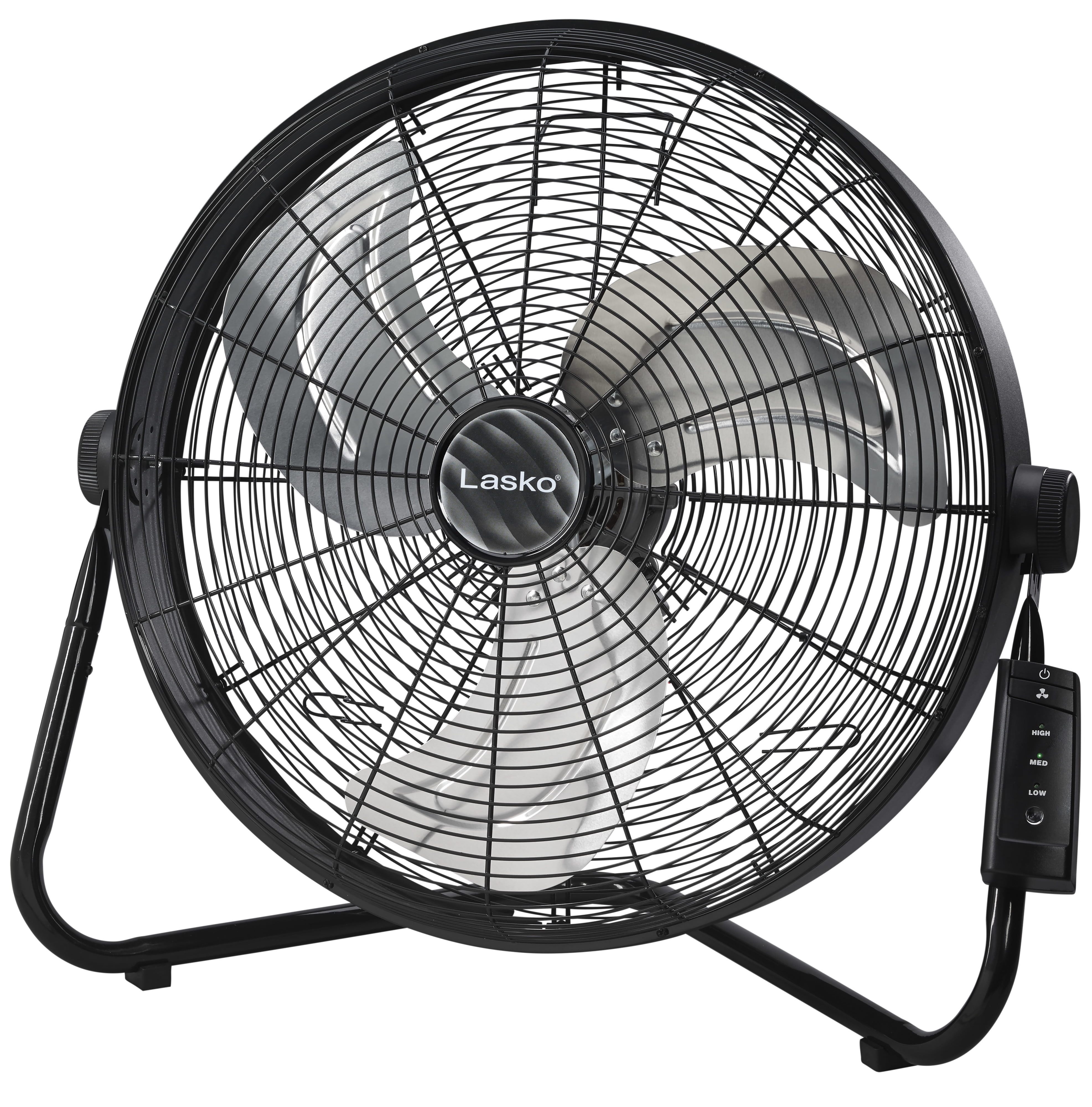 Lasko 20 Pivoting High Velocity Floor Fan with Wall Mount Option and Remote,  H20685 - Walmart.com