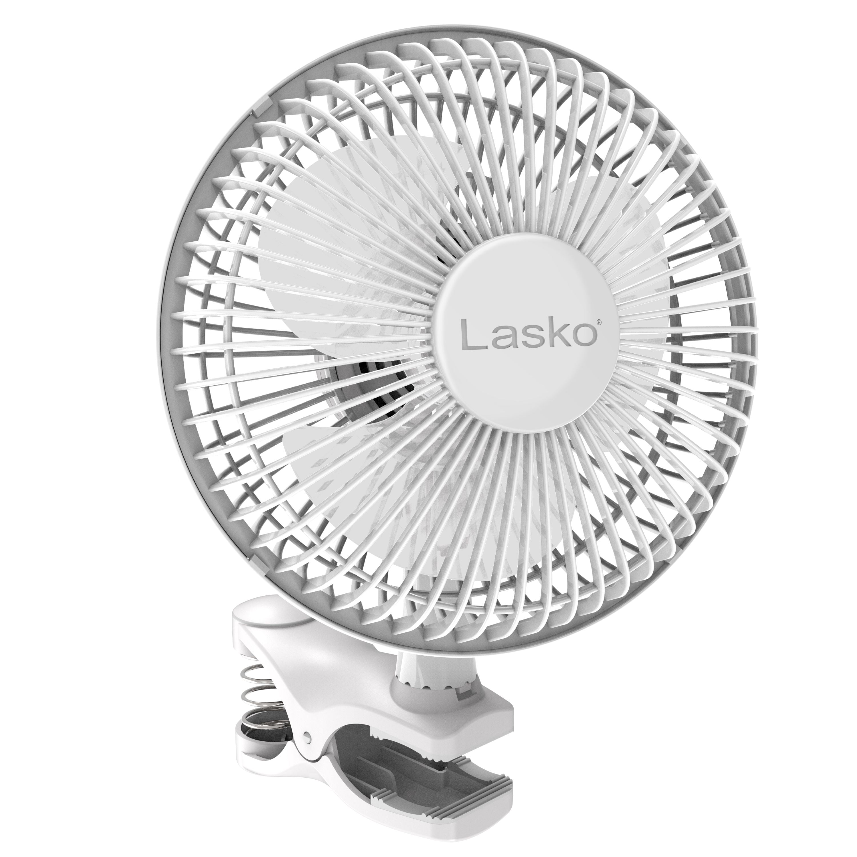 Lasko 6" 2-Speed Pivoting Personal Clip Fan 2004W