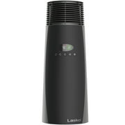 Lasko 22" 1500W Full-Circle Warmth Ceramic Tower Space Heater with Remote, Black, CT22360, New