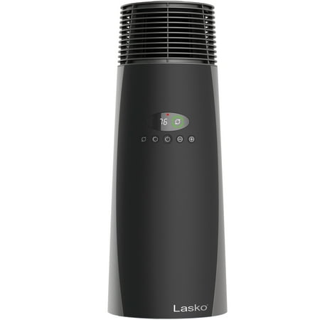Lasko - 1500-Watt Full-Circle Warmth Ceramic Tower Space Heater with Remote Control, CT22360 - Black