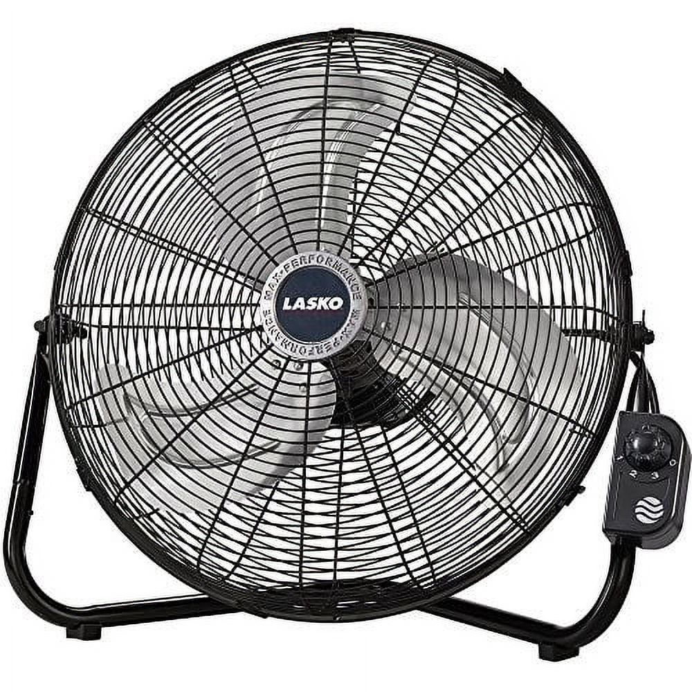 Lasko 2264QM 20-Inch Max Performance High Velocity Floor/Wall mount Fan,  Black - Walmart.com