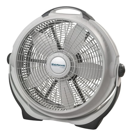 Lasko 23" Wind Machine 3- Speed Air Circulator Floor Fan, Gray, A20301, New