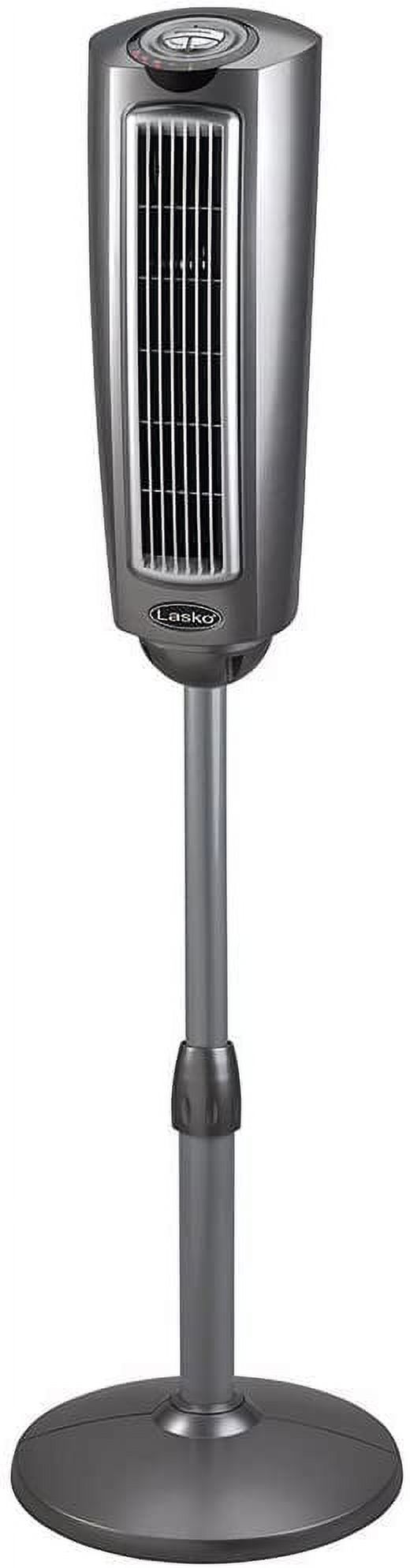 Lasko 2535 52″ Space-Saving Pedestal Tower Fan with Remote Control -  Features Built-in Timer and Wide Spread Oscillation - Walmart.com