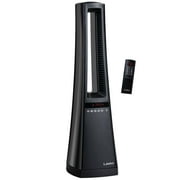 Lasko 27" 1500W Bladeless Ceramic Tower Heater with Remote Control, Timer, Black, AW310, New