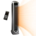thumbnail image 1 of Lasko 29" 1500W Oscillating Ceramic Tower Space Heater with Remote, Gray, 5572, New, 1 of 8