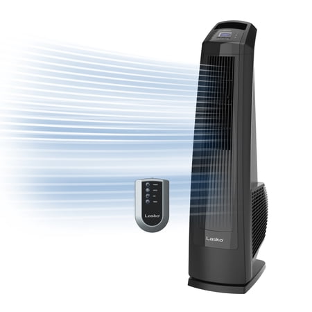 Lasko 35" 3-Speed Oscillating, Remote, Timer, High Velocity Tower Fan U35122
